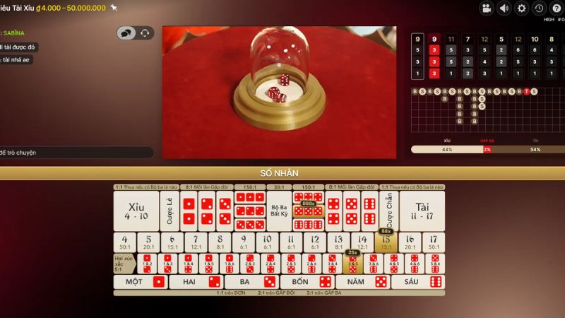 game sicbo online