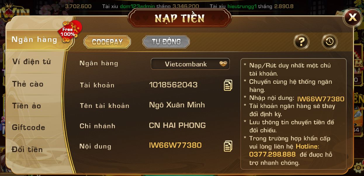 tải iwin club tài xỉu đổi tiền thật