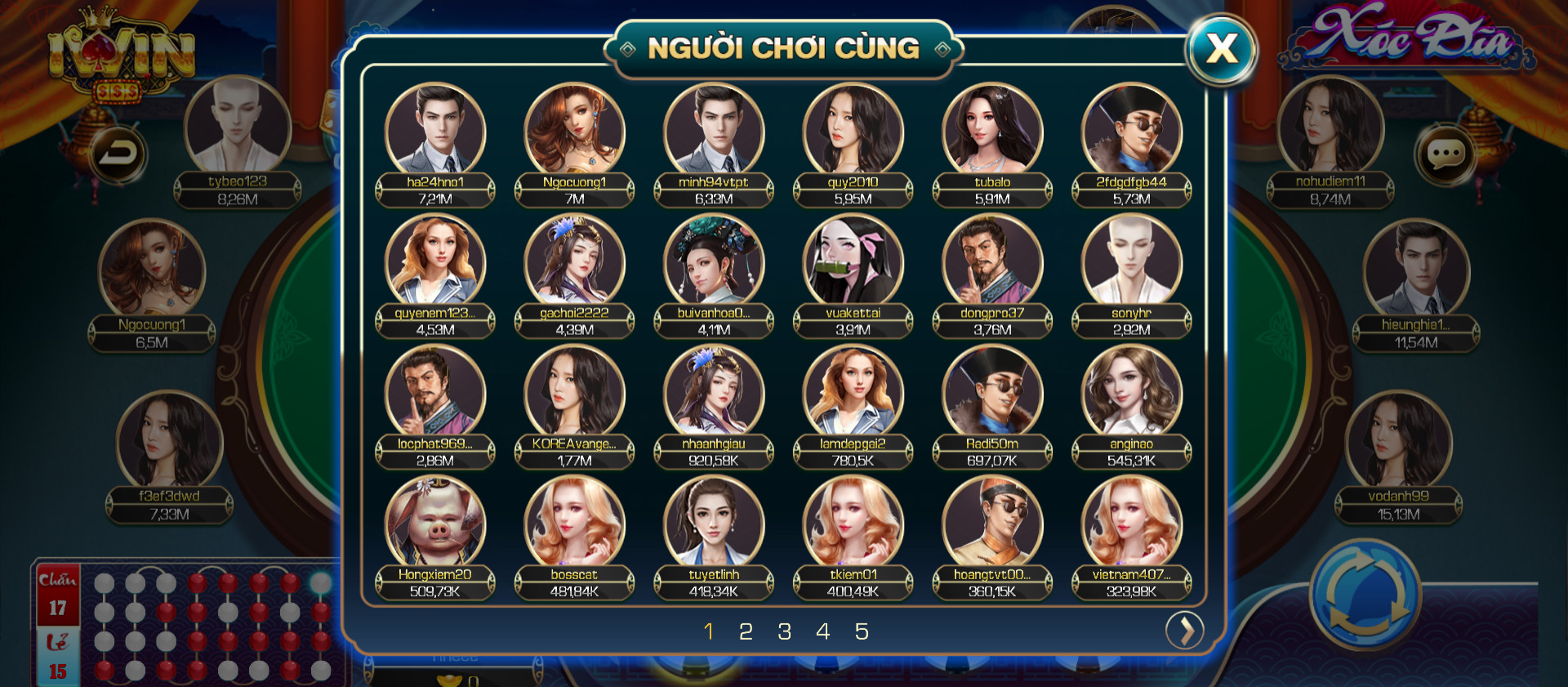 xóc đĩa online