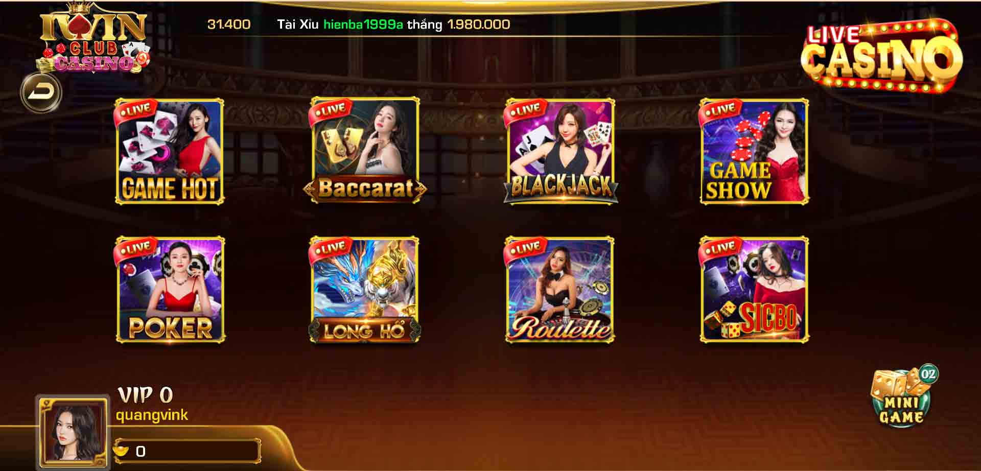 live casino