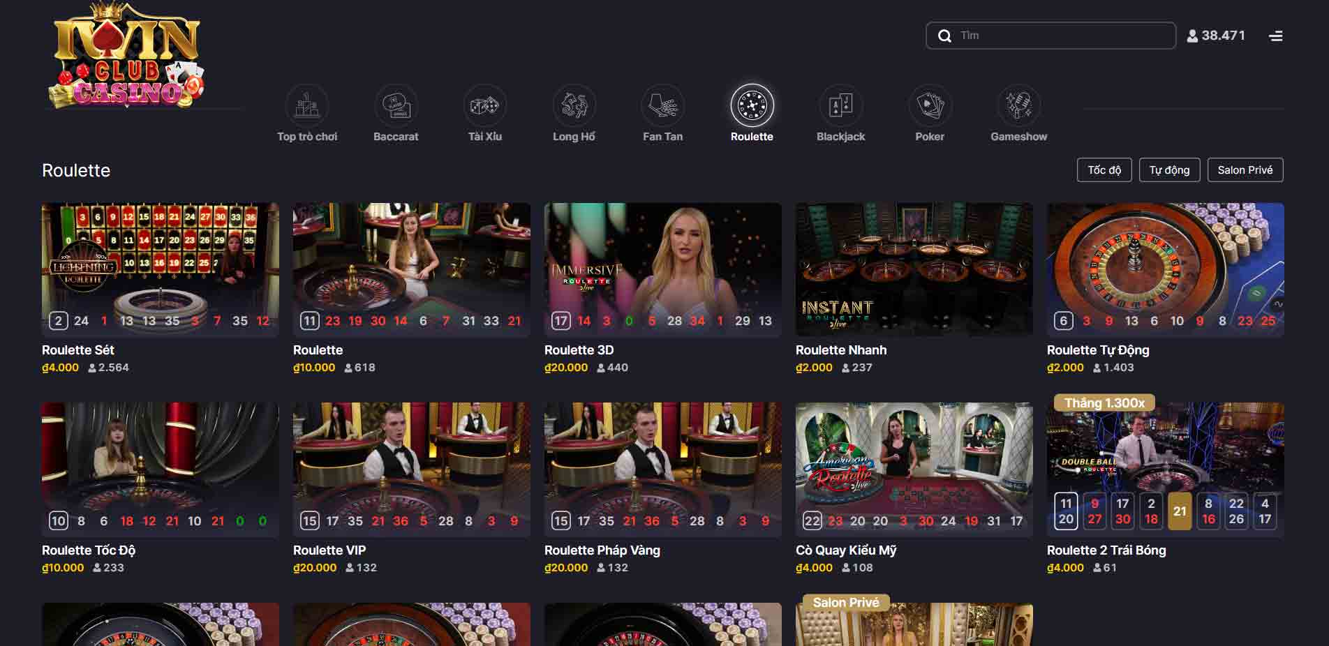 live casino