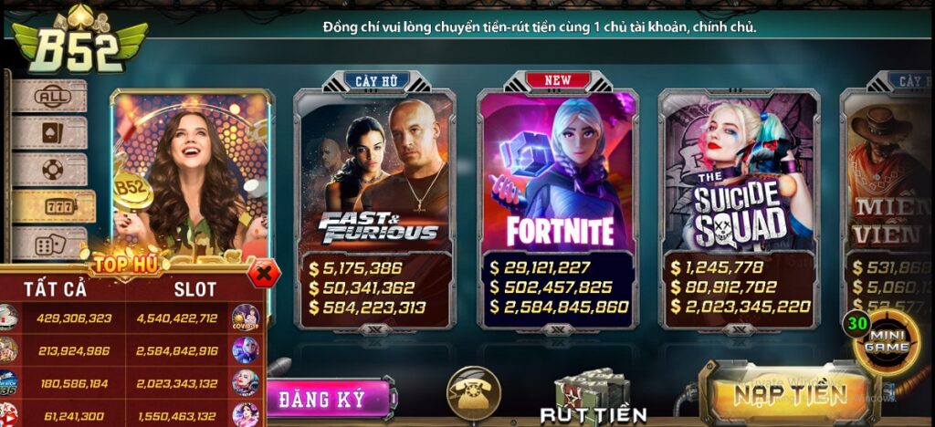 game nổ hũ b52, game b52, game quay hũ đổi thưởng