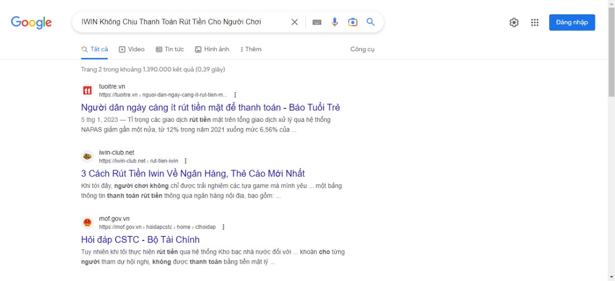 thông tin iwin không cho rút tiền từ đâu